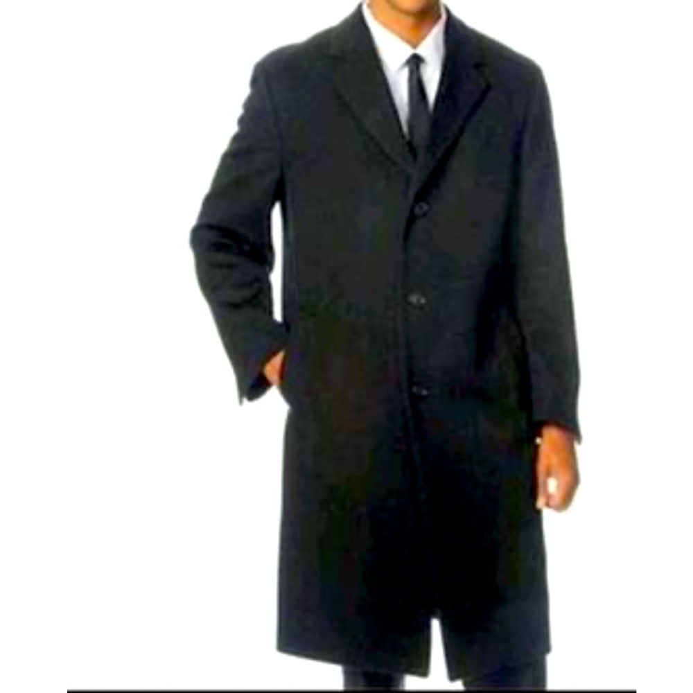NWT. 🌟Host Pick 🌟Hathaway platinum men’s cashmere and wool 3/4 coat.